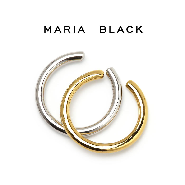 マリアブラック イヤーカフ イヤカフ ミニ 片耳 ゴールド シルバー MARIA BLACK Twin Mini Ear Cuff ブランド かわいい おしゃれ レディース【送料無料】【レビュー】