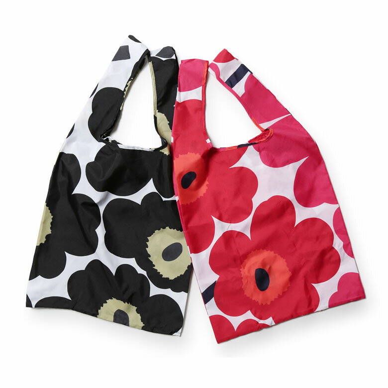 マリメッコ エコバッグ 買い物袋 折りたたみ コンパクト マザーズバッグ 注目アイテム marimekko SMARTBAG Laukku スマートバッグ エコバック 収納ポーチ付き おしゃれ かわいい ブランド レディース【送料無料】