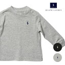 ラルフローレン　ベビー服 ラルフローレン Tシャツ 長袖 ロンT POLO RALPH LAUREN ポニー ギフト プレゼント 誕生祝い 出産祝い 男の子 女の子 赤ちゃん ベビー 6ヶ月～24ヶ月 レディース【レビュー】