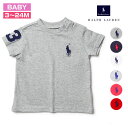 ポロ ラルフローレン Tシャツ レディース ラルフローレン ベビー Tシャツ ビッグポニー POLO RALPH LAUREN キッズ 子供服 男の子　女の子 ポロ 出産祝い 誕生祝い ギフト レディース【レビュー】