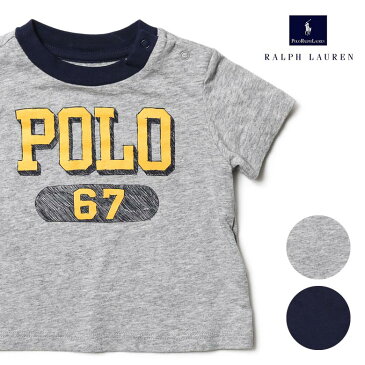 【楽天スーパーセール】ラルフローレン Tシャツ ベビー キッズ ロゴプリント POLO RALPH LAUREN ギフト 出産祝い プレゼント 誕生日 男の子 ボーイズ レディース【レ15】