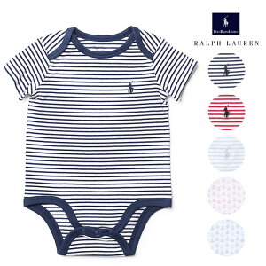 【全品ポイント10倍】ラルフローレン ロンパース ベビー キッズ ポニー POLO RALPH LAUREN ポロ 鹿の子 男の子 ボーイズ 【レ15】