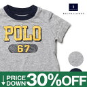 【30%OFF】ラルフローレン Tシャツ ベビー キッズ ロゴプリント POLO RALPH LAUREN ギフト 出産祝い プレゼント 誕生日 男の子 ボーイ...