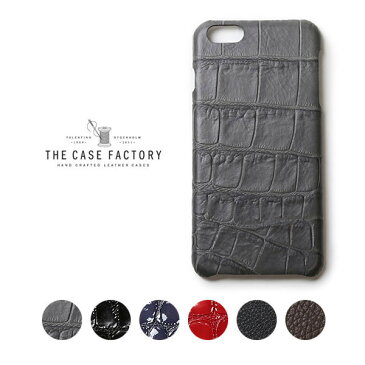 THE CASE FACTORY ザ ケースファクトリー iPhone6plus 6s plusケース レザー 革 スマホケース ブランド スタッズ おしゃれ かわいい plus レディース 【送料無料】 【レ15】【あす楽対応】