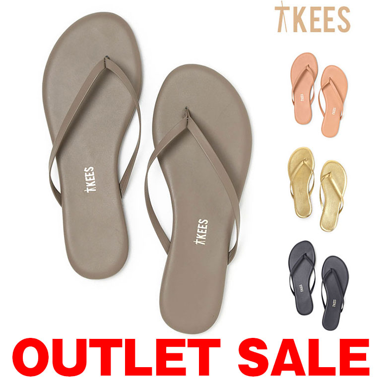 【4580円→4120円】【Bグレード】ティキーズ レザー ビーチサンダル ビーサン 本革 TKEES Foundtion Metallics Liners…