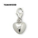 TOM WOOD トムウッド ペンダントトップ チャーム 単品 シルバー クリスタル ハート HEART CHARM ROCK CRYSTAL レディース ジュエリー アクセサリー かわいい おしゃれ【送料無料】【レビュー】