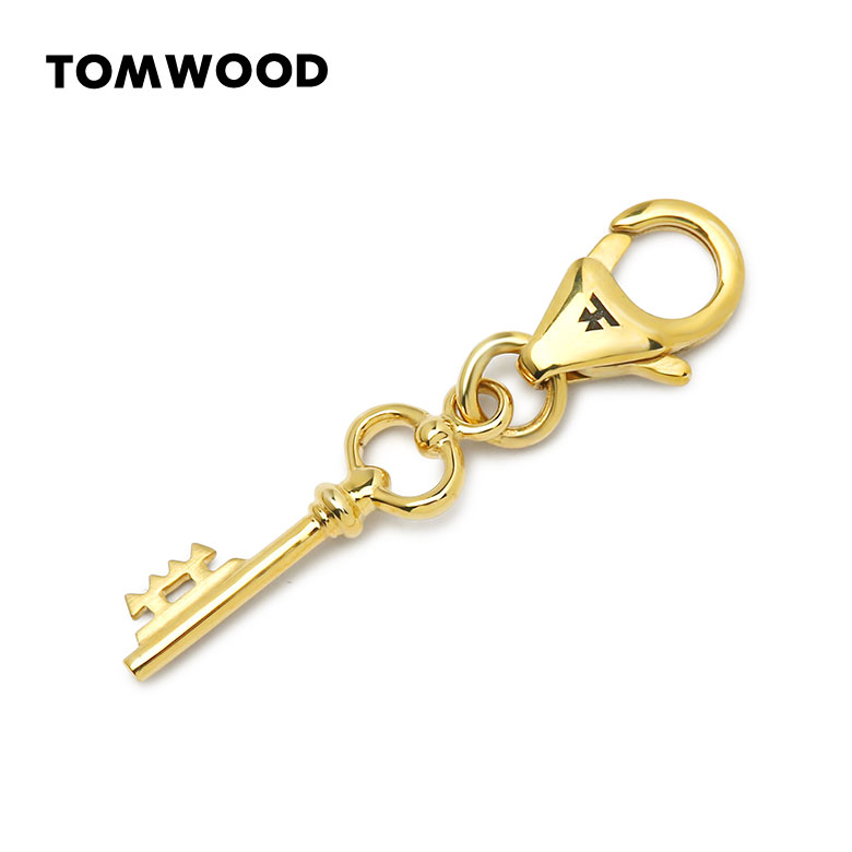 TOM WOOD トムウッド ペンダントトップ チャーム 単品 キーチャーム 鍵 ゴールド Key Charm レディース ジュエリー アクセサリー ブランド かわいい おしゃれ【送料無料】【レビュー】