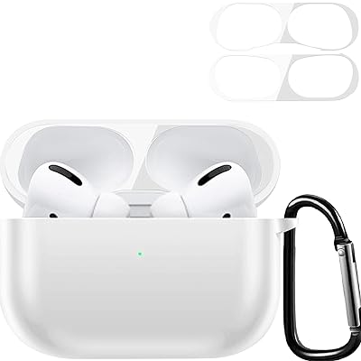 FAZHAN AirPod Pro/Pro 2 P[Xy_XgK[htiu[jz AirpodsPro/Pro 2 case tbNt ŃLY₵wځ[h~Ă󂵂ӂhLEDCg Ή Airpods Pr