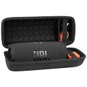 （ケースのみ）JBL Charge5/Charge4 Bluetoothスピーカー 専用保護収納ケース完全対応-Aenllosi (ブラック) その1