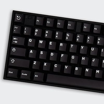 mintcaps ブラック半透明キーキャップ Doubleshot Cherryプロファイルキーキャップセット121 Keys Cherry MXメカニカルゲーミングギア用カスタムキーキャップ