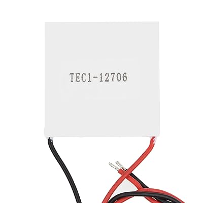 HUABAN 2個 TEC1-12706 セラミック熱電冷却器 ペルチェ 12V 6A セルペルチェエレメントモジュール