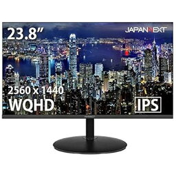 JN-IPS2380FLWQHD 23.8インチ液晶ディスプレイ フレームレス WQHD PCモニター