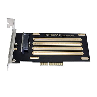 xiwai PCI-E 3.0 x4 レーン - U.2 U2 キット SFF-8639 ホストアダプター Intel マザーボード & 750 NVMe PCIe SSD用