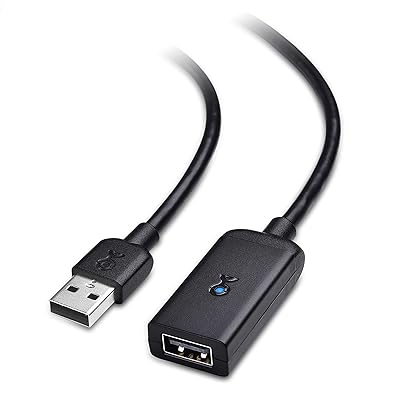 Cable Matters USB 延長ケーブル 5m USB2.0 延長ケーブル USB延長ケーブル Activeタイプ Type A オス メス リピータ…