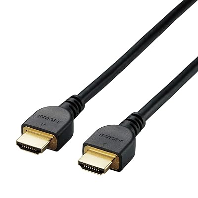 エレコム HDMI ケーブル 5m 4K × 2K対応 ブラック DH-HD14E50/RSブランドエレコム(ELECOM)色ブラックモデルDH-HD14E50/RS商品説明配送に関しまして、弊社ではAmaznマルチチャンネルサービスに委託しておりますので、Amazn専属の配送便となります。Amazn記載の梱包材の使用及び、配送伝票の配送元がAmaznとなる場合がございますので予めご了承ください。配送時がご不在の場合、置き配となる場合があります。配送状況によって、商品発送のステータスが遅れる場合があります。【商品概要】最大4K/30Hzの解像度に対応したHDMIケーブルです。High Speed HDMI Cable with Ethernet認証の取得により、安定した映像信号と音声信号の伝送を実現しています。1本のケーブルで、映像信号と音声信号をデジタルのままで高速伝送するだけでなく、イーサネット信号の双方向通信を実現します。100Mbpsのイーサネット通信を実現する、HEC(HDMIイーサネットチャンネル)に対応しています。デジタル音声をテレビなどの表示機器からAVアンプなどの出力機器へ伝送できる、ARC(オーディオリターンチャンネル)に対応しています。色深度は従来の24bit(Full Color:フルカラー)から、30/36/48bit(Deep Color:ディープカラー)まで対応し、より豊かな色表現が可能です。接続時に邪魔になりにくいコンパクトコネクターを搭載しています。サビなどに強く信号劣化を抑える金メッキピン・金メッキプラグを採用しています。コネクター部にもノイズを軽減する金属シェルコネクターを採用しています。EUの「RoHS指令(電気・電子機器に対する特定有害物質の使用制限)」に準拠(10物質)しています。ゴミの少ない環境に配慮したエコパッケージです。【商品説明】【商品詳細】ブランド：エレコム(ELECOM)商品種別：家電＆カメラ商品名：エレコム HDMI ケーブル 5m 4K × 2K対応 ブラック DH-HD14E50/RS製造元：エレコム(ELECOM)商品番号：DH-HD14E50/RS発売日：2015年06月19日商品内容：5.0m色：ブラック商品タイプ：5.0m【当店からの連絡】