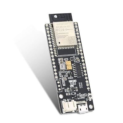 TTGO REV1 ESP3-WROOM-32モジュール用 ASHATA アルドゥイーノ / MicroPythonに対応した4MBフラッシュメモリ 最大充電電流500mA 安定動作