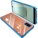 AQUOS Wish3 ケース AQUOS wish3 ケース SH-53D A302SH クリア 透明 ガバー スマホケース 耐衝撃 TPU 薄型 シリコン スリム 擦り傷防止 黄変防止 メッキ加工 ストラップホール付き(ブルー)