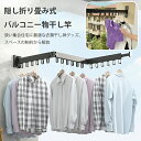 洗濯干し 物干し竿 洗濯竿 ベランダ 屋外 屋外物干し 室内 物干し 部屋干し 伸縮可能 空間節約 折りたたみ 多機能 乾燥ラック 省スペース 頑丈 衣類 洗濯用品 ランドリー用品 壁付け 壁 おしゃれ 便利 取り付け簡単 敬老の日 送料無料