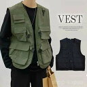カメラマンベスト キャンプベスト フィッシングベスト カーゴベスト レディース メンズ Iラインを強調すれば脚長効果も!ベスト