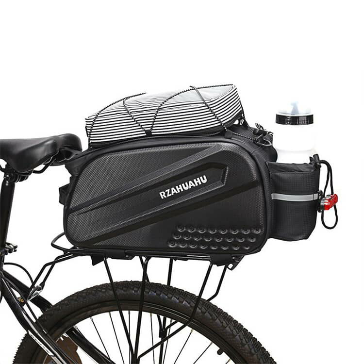 防水 10L 自転車 自転車バッグ 自転車リアバッグ 撥水 キャリアバッグ リアバッグ ...