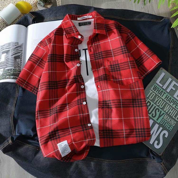 シャツ 半袖 チェックシャツ メンズ ボタンダウンシャツ チェック柄 半袖シャツ 涼しい ストレッチ 春 夏 薄手 オシャレ かっこいい メンズファッション 涼しい 吸水速乾 接触冷感 男女兼用 シンプル 柄シャツ 20代 30代 40代 50代 カジュアル 送料無料