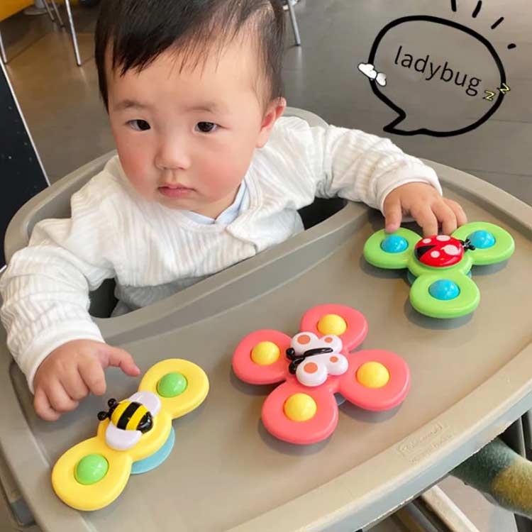ハンドスピナー 赤ちゃん おもちゃ 3点セット お風呂用おもちゃ お風呂遊び 風車おもちゃ 水遊び 吸盤 知育玩具 知育おもちゃ 教具 回転 水車おもちゃ お風呂嫌い解消 男の子 女の子 引っ張る 音が出る ベビー 歯固め かわいい 指先訓練 おふろ 誕生日 プレゼント 送料無料