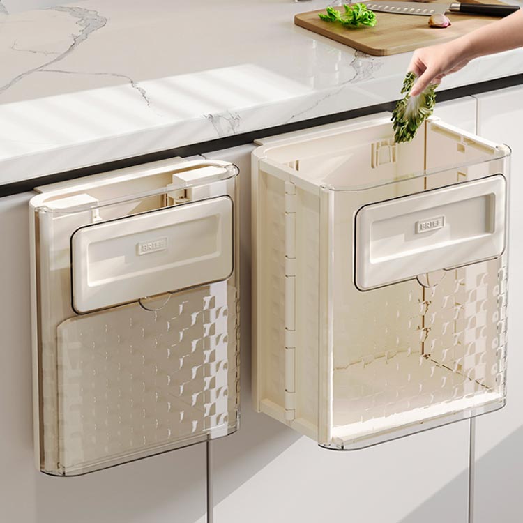保存容器 ごみ箱 冷蔵庫 着脱 小物収納 マグネット おしゃれ 脱着 シンプル 生ゴミ ゴミ箱 ごみばこ ダストボックス 壁掛け 折りたたみ式 フタなし 日用品雑貨 キッチン用品 雑貨 ゴミ箱 キッチン整理用品キッチン 台所 キッチン収納