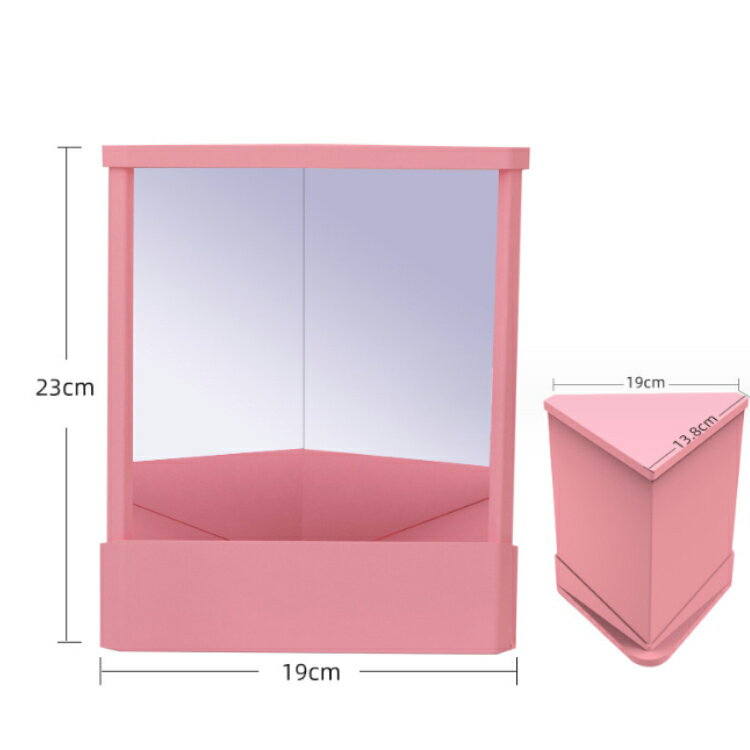 リバーサルミラー プレゼント 卓上ミラー リバーサル 鏡 おしゃれ 卓上 左右反転鏡 鏡 スタンドミラー ミラー 化粧鏡 左右反転なし ミラー ミラー 卓上ミラー 左右反転鏡 おしゃれ 化粧台ミラー リアルックミラー リバーサル メイクアップ [2]