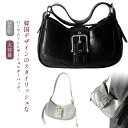 ショルダーバッグ レディース 2way 肩掛け 斜めがけ 大人 韓国 Y2K バッグ ハンドバッグ 軽量 ミニバッグ 小さめ ベルトデザイン 幅広ショルダー 合皮 フェイクレザー 鞄 バッグ カバン レディースバッグ 黒 シルバー 白 おしゃれ 大人可愛い(4)