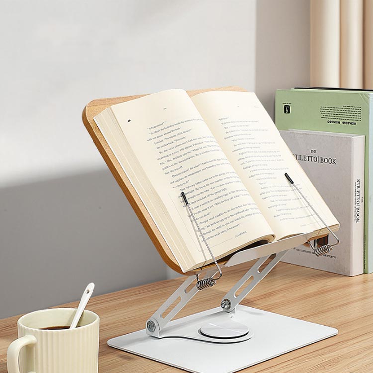 ブックスタンド 本立て 書見台 木製 スタンド 料理 レシピスタンド PCスタンド タ...