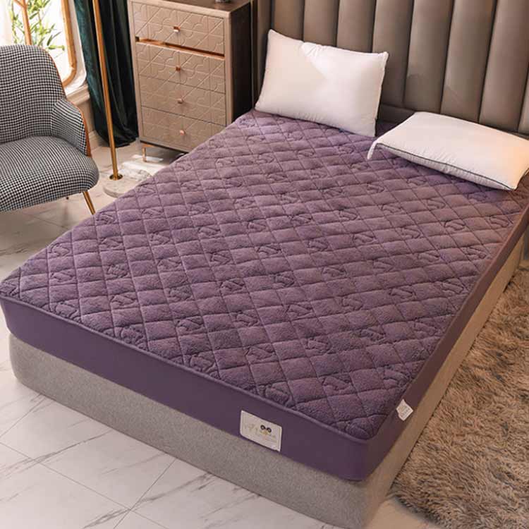 セミダブル 中わた ボックスシーツ SD 一体型 ボアフリース ふとんカバー 敷きパッド キルト 布団カバー フランネル シーツ パッド一体型ボックスシーツ ボリューム 吸湿保温 防寒 洗える ベッドシーツ ベッドカバー