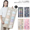 24ポッケト 洗える ウォールポケット 透明 吊り下げ収納 ウォールポケット 下着収納 ブラの型崩れ防止 大容量 北欧 メッシュ ハンガー式 クリア おしゃれ クローゼット 壁掛け収納 収納ポケット 隙間収納 出し入れ簡単 ブラジャー ショーツ 分類