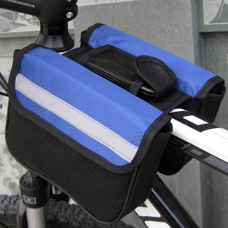 フレームバッグ 自転車用バッグ フロントバッグ サイクルバッグ 【2個セット】トッ...