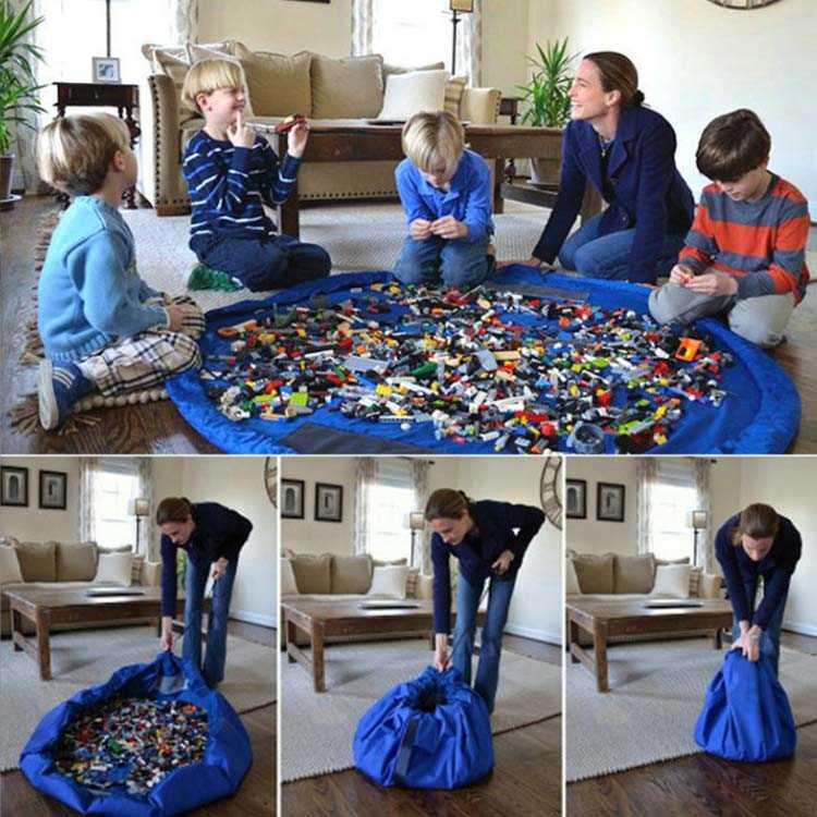 撥水 送料無料 プレイマット 袋 防水マット マット おもちゃ 150cm おもちゃ収納 収納 収納 お片付け 簡単整理 収納袋 送料無料 自宅用 車内用 外遊び プレイマット ブロック 子供 便利グッズ 片付け 片付け シート おもちゃ収納バッグ