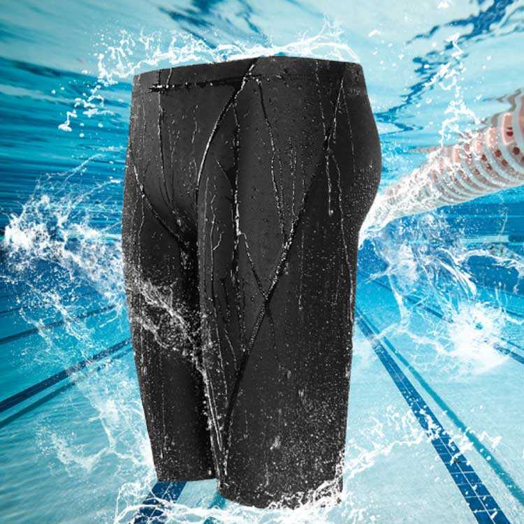 スイムキャップ付き スイムウェア スイミングパンツ メンズ 水着 フィットネス水着 ひざ丈 水着 水泳用 水着 フィットネス ジム 練習用 水泳パンツ トレーニング水着 競泳用水着 スイミング 2点セット 男性用 男子 大きいサイズ