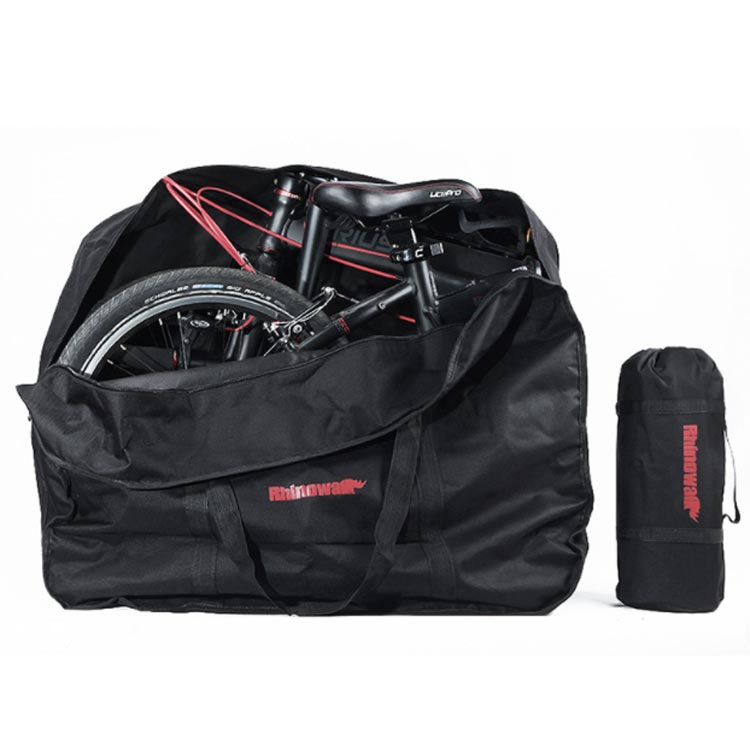 VIBLOの14インチ 送料無料 折りたたみ自転車 【耐久性抜群】輪行バッグ 収納バッグ 輪行袋 専用ケース付き サイクリング 16インチ ショルダーバッグ ロードバイク ツーリング 20インチ キャリーバッグ バッグ 旅行 りんこう袋 輪行ケース 収納バッグ｜アングル2