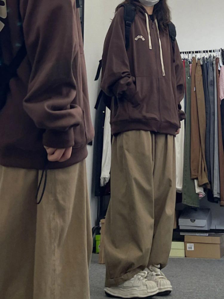 ミリタリーパンツ サルエルパンツ ワークパンツ レディース チノパン パンツ ワイド カーゴパンツ ワークパンツ カジュアル 暖か あったか 防寒 ルームウェア パンツ アウトドア キャンプ 送料無料 viblo-10000368 VIBLO サンプル画像2