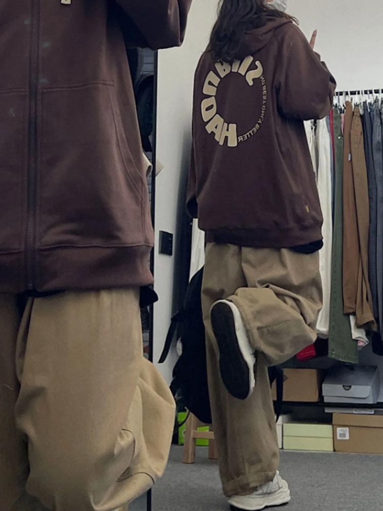 ミリタリーパンツ サルエルパンツ ワークパンツ レディース チノパン パンツ ワイド カーゴパンツ ワークパンツ カジュアル 暖か あったか 防寒 ルームウェア パンツ アウトドア キャンプ 送料無料 viblo-10000368 VIBLO サンプル画像3