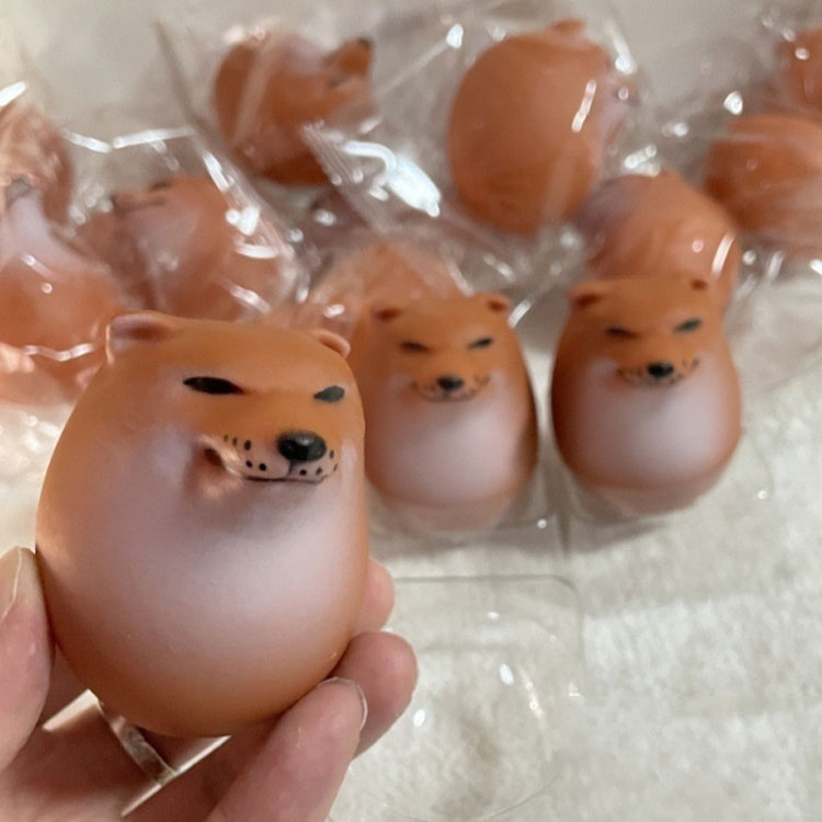 卵 スクイーズおもちゃ 柴犬 【5個入り】 シバコ フィジェット たまご いぬ 犬 景品 5個セット わんちゃん 【5個入り】 エッグドッグ 癒し グッズ 知育玩具 動物 犬好き インテリア ストレス解消 暇つぶし おもしろグッズ 誕生日 プレゼント ギフト viblo-10004958 VIBLO サンプル画像3