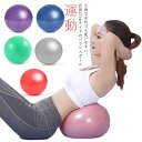 ミニ バランスボール 空気入れ 25cm エクササイズ ハンドポンプ付き ヨガボール ダイエットボール ダイエット 小さい ストレッチ 骨盤 健康 痩せ 内転筋...