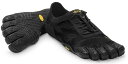 ビブラム Vibram ファイブフィンガーズ レディース KSO EVO Black / ブラック 14W0701 《五本指 シューズ FiveFingers ベアフット トレーニング インドア フィットネス ランニング ウォーキング 靴》 1