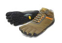 【スーパーセール限定30%OFF】ビブラム Vibram ファイブフィンガーズ メンズ TREK ASCENT INSULATED Khaki-Orange / カーキ-オレンジ 15M5301 《五本指 シューズ fivefingers ベアフット トレーニング ランニング 靴》