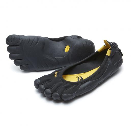 【お買い物マラソン限定ポイント5倍！※10日まで】ビブラム Vibram ファイブフィンガーズ レディース CLASSIC Black-Black / ブラック-ブラック W108 《五本指 シューズ fivefingers ベアフット トレーニング ランニング 靴》のサムネイル