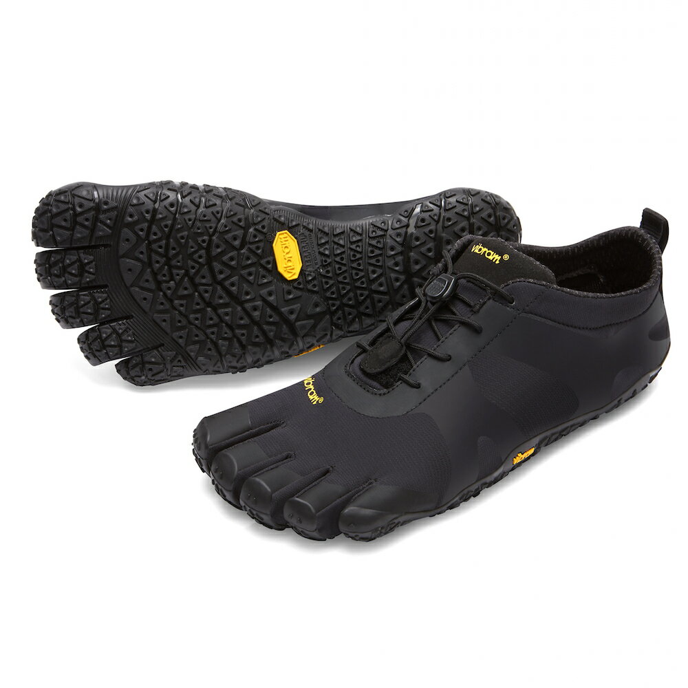 ビブラム Vibram ファイブフィンガーズ レディース V-ALPHA Black / ブラック 18W7101 《五本指 シューズ fivefingers ベアフット トレーニング ランニング 靴》