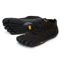 ビブラム Vibram ファイブフィンガーズ レディース V-TREK Black - Black / ブラック - ブラック 19W7401 《五本指 シューズ fivefingers ベアフット トレーニング ランニング 靴》