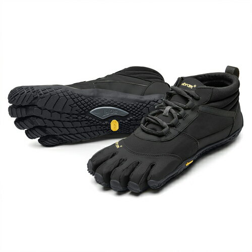 【お買い物マラソン限定ポイント5倍！※15日まで】ビブラム Vibram ファイブフィンガーズ レディース V-TREK INSULATED Black / ブラッ..