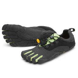 【お買い物マラソン限定ポイント5倍！※15日まで】ビブラム Vibram ファイブフィンガーズ メンズ V-Run RETRO Black/Green/Black / ブラックグリーンブラック 21M8002《五本指 シューズ FiveFingers ベアフット ランニング ウォーキング 靴》