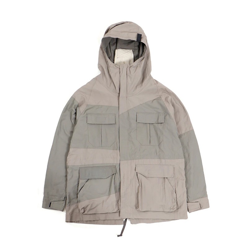 バンブーシュート BAMBOO SHOOTS B.P'S PANELED MOUNTAIN PARKA GRAY/GRAY [M2501005]