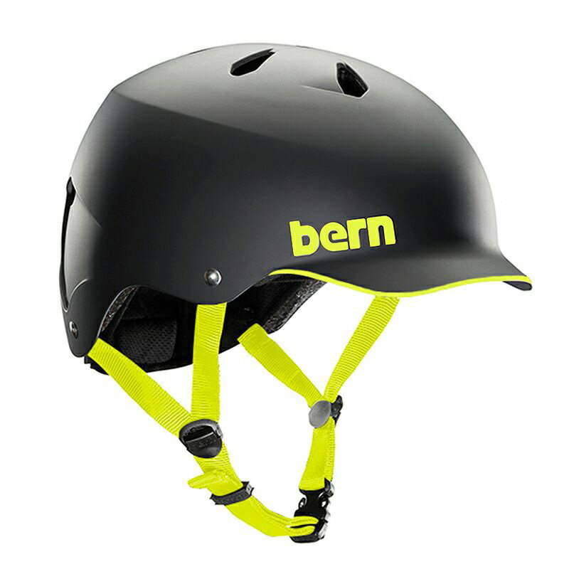 バーン Bern WATTS Matte Black/Lime [BE-BM25S22BLM-02]