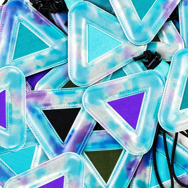 ڤб ֥롼饰 BLUE LUG triangle reflector sherbet [ȥ饤󥰥ե쥯 㡼٥...